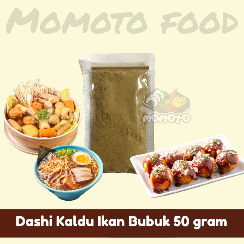 

Dashi Halal Kaldu Ikan Bubuk 50 gram Jepang