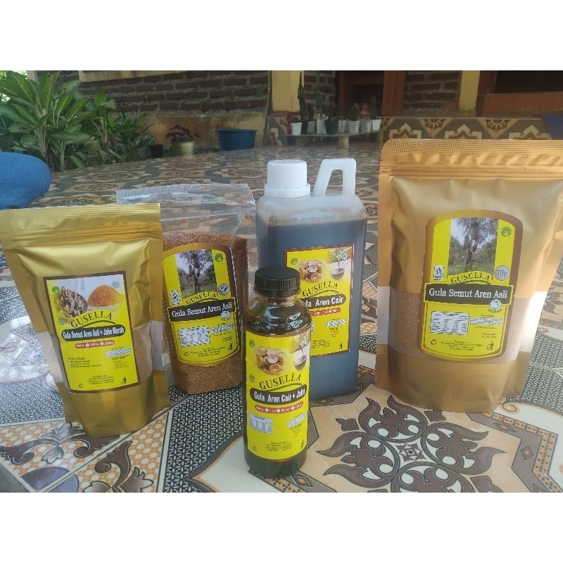 

GULA AREN CAIR JAHE ISI 500 ml