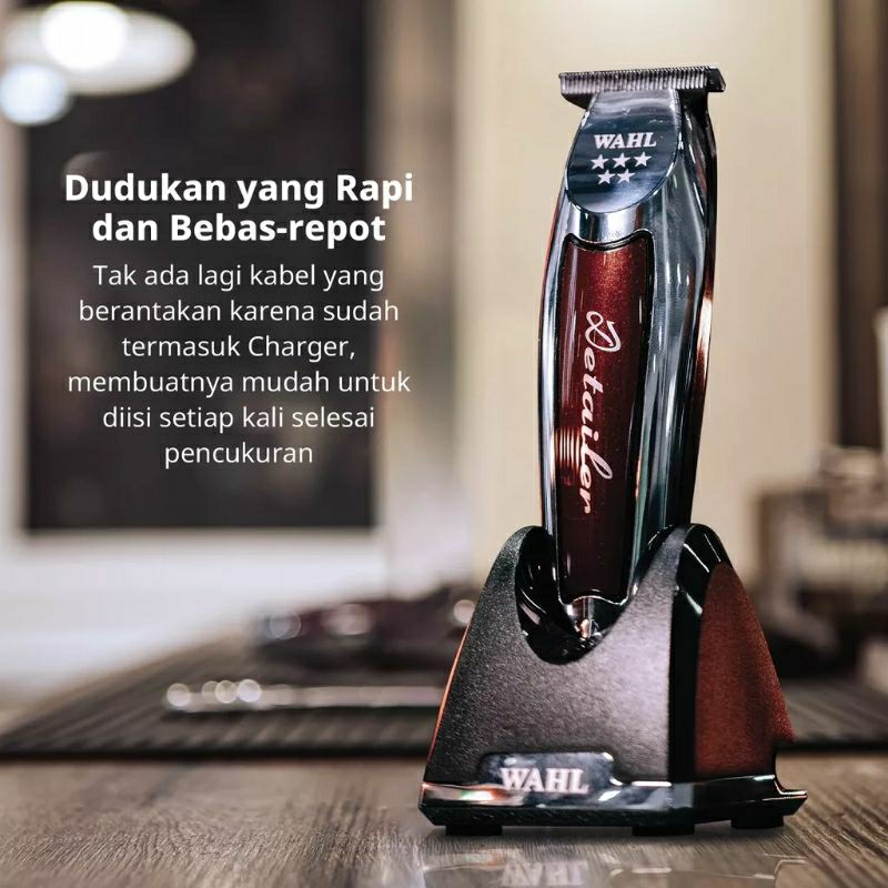 Wahl Detailer Cordless Lithium Alat Cukur Rambut Wahl Original