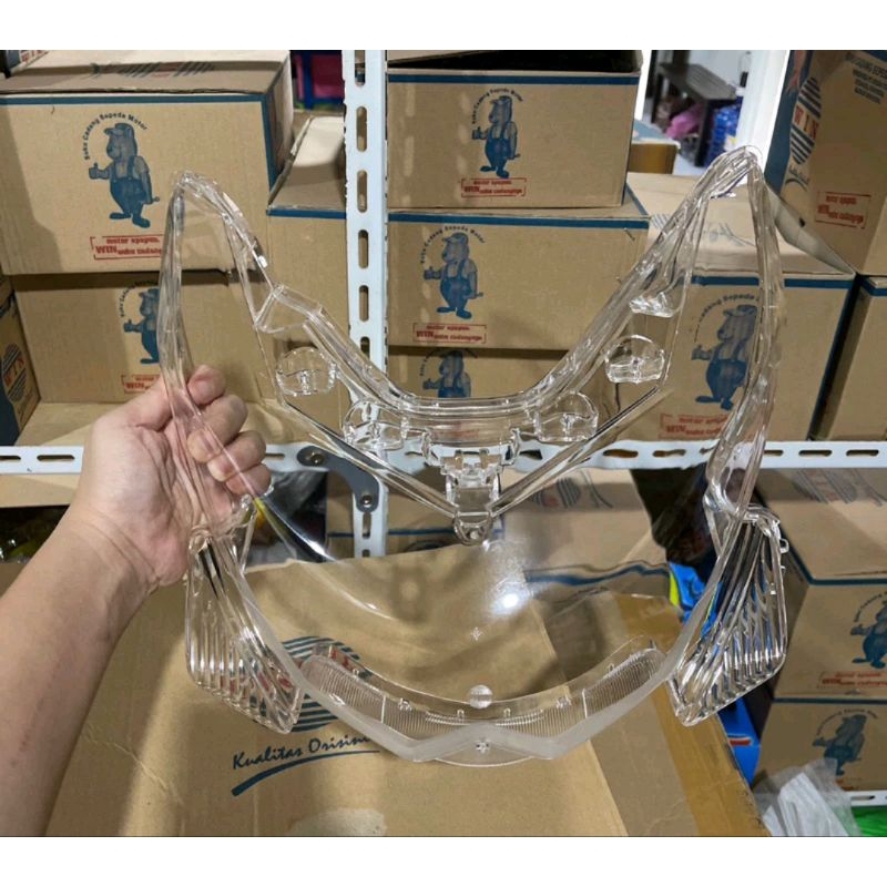 mika kaca lampu depan xeon rc injeksi