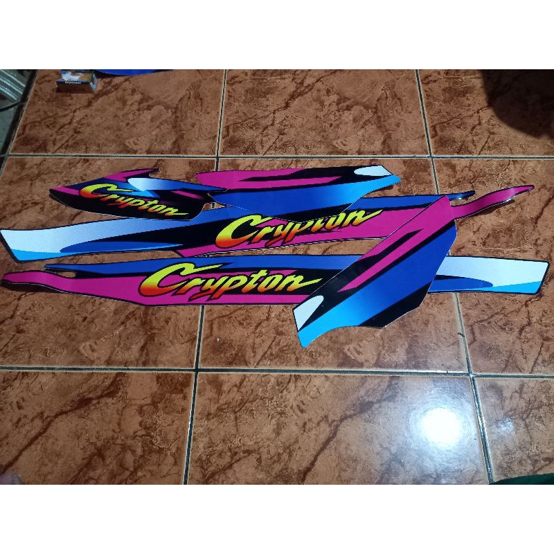 STRIPING VARIASI CRYPTON