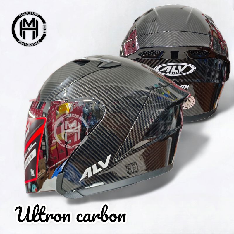 HELM ALV ULTRON CARBON|HALF FACE