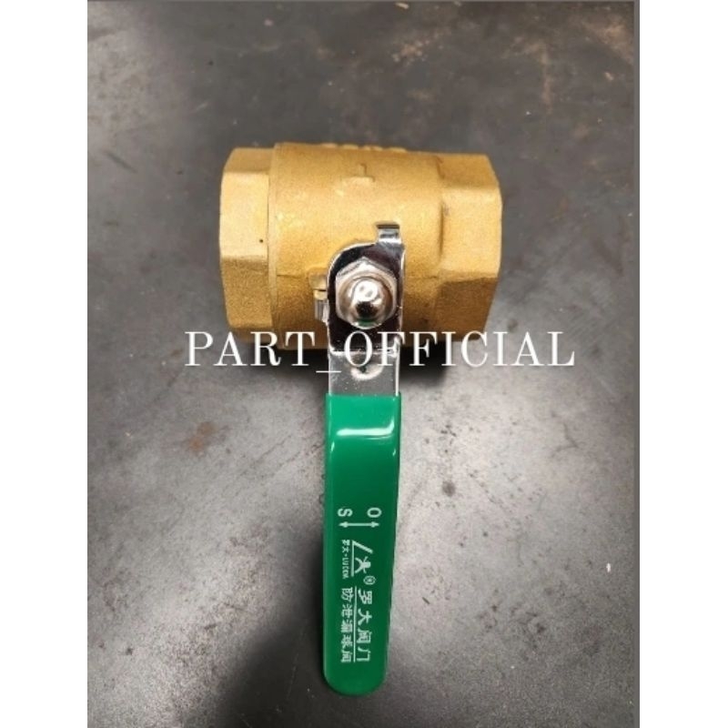 Stop keran air 2 inchi kuningan//ball valve stop kran 2 inch