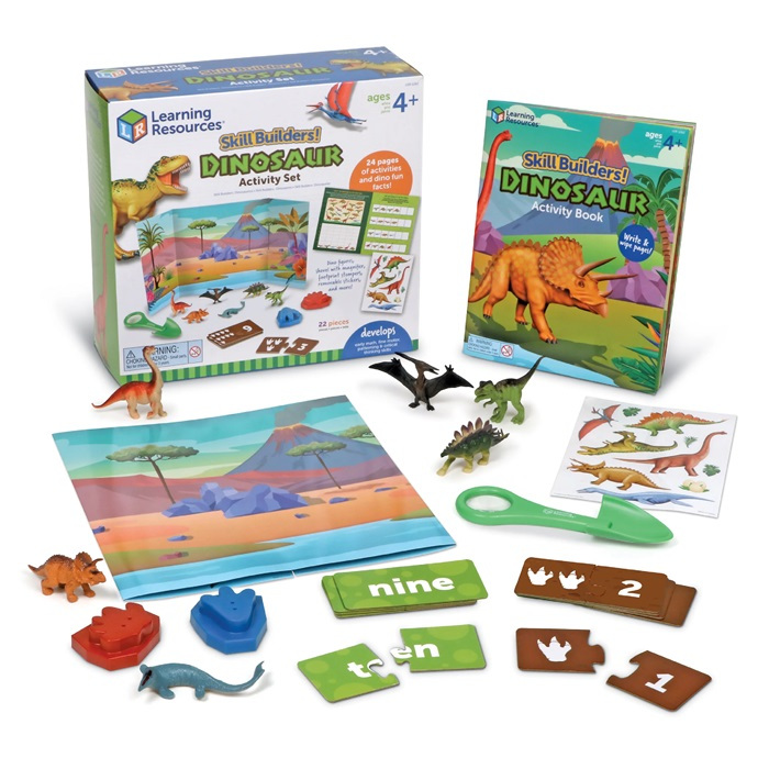 Learning Resources Skill Builders Dinosaur Activity Set