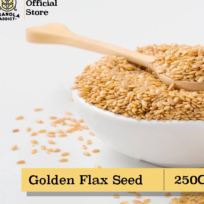 

LSQD8485 TERMURAH Granola Addict - Golden Flax Seed / Biji Rami Kuning 250G