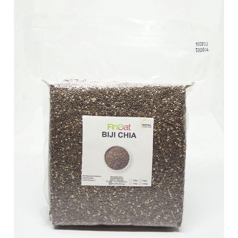 

XXXP7725 [PROMO SALE!!!] Organic Black Chia Seeds 250 Gram Mexico