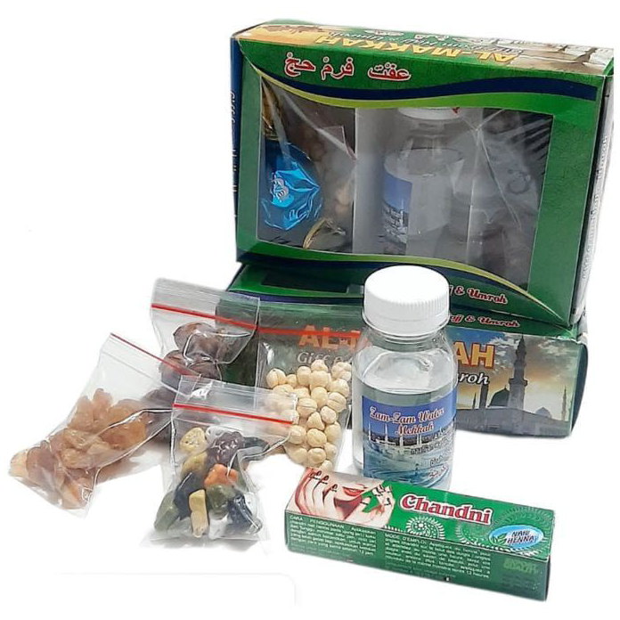 

JFHH5106 Ready Stok oleh oleh haji umroh lengkap candini