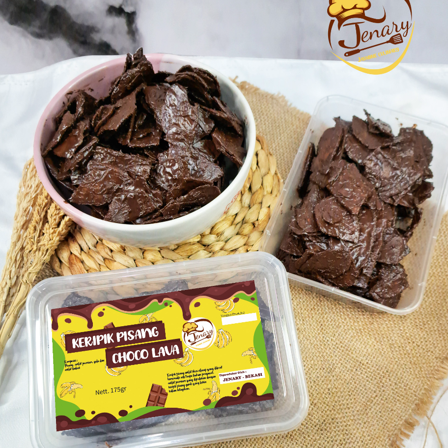 

PPTN7615 11.11 Jenary Keripik Pisang Coklat Khas Cilacap Pisang Coklat Lumer 175 gram