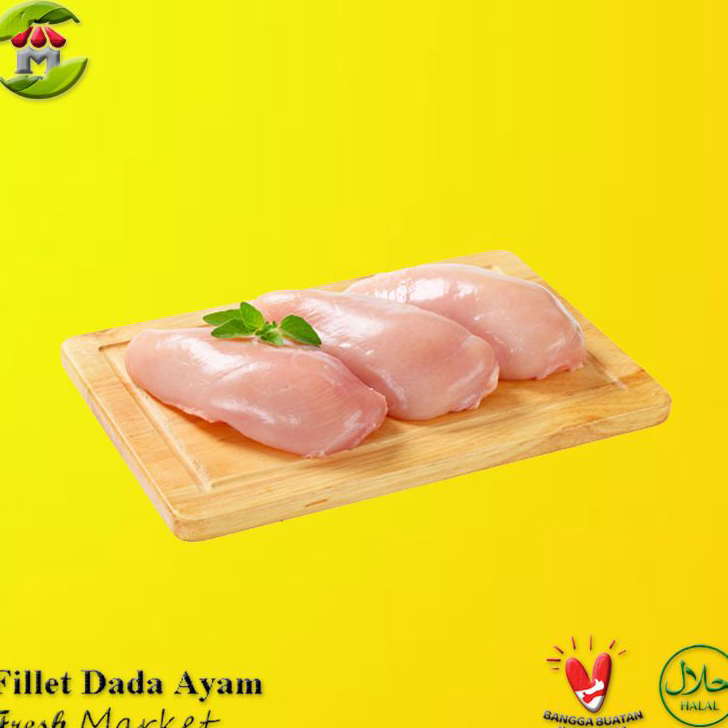 

VJWP7915 PALING AMPUH>>> Boneless Fillet Dada Ayam 1Kg
