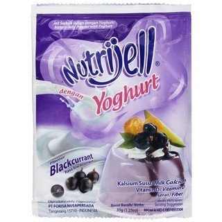 

NUTRIJELL YOGHURT BLACK CURRANT 35GR X1 SACHET COCOK U/ DESSERT