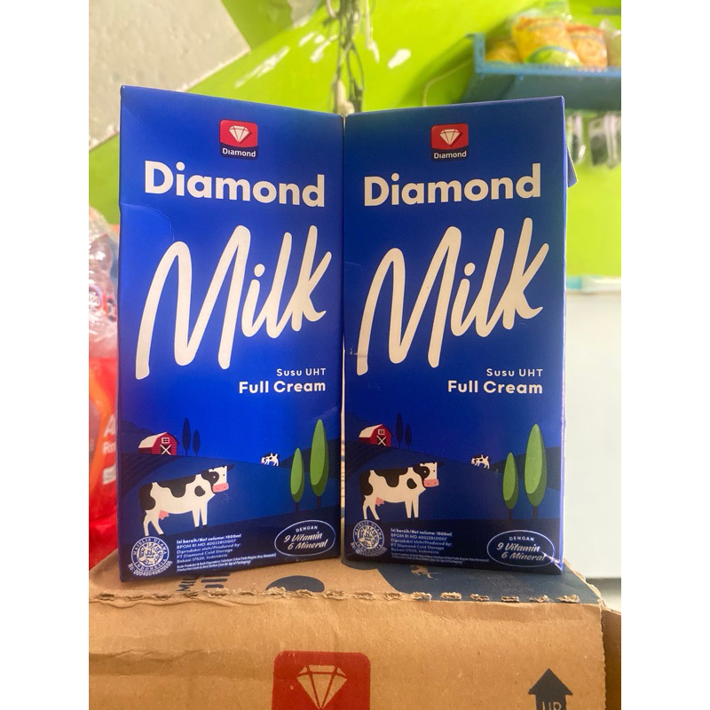 

DIAMOND SUSU UHT FULL CREAM 1000ml