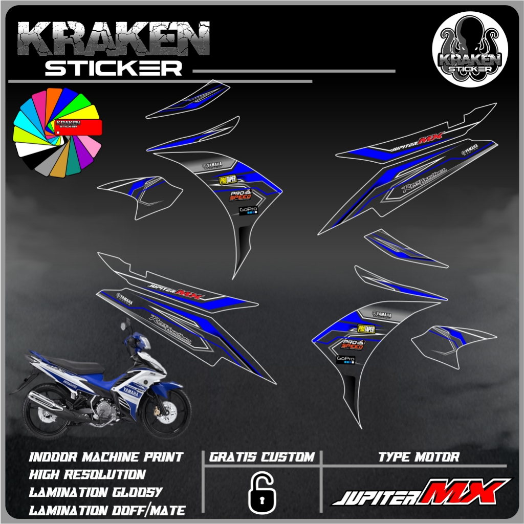 STRIPING TRANSPARAN JUPITER MX 135 NEW VARIASI TRANSPARAN JUPITER MX 135 NEW CODE 04