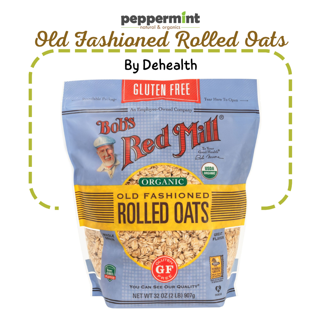 

Bob's Red Mill Gluten Free Organic Old Fashioned Rolled Oats (32 oz)