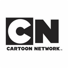 

CN cartoon network sticker logo stiker 8cm murah