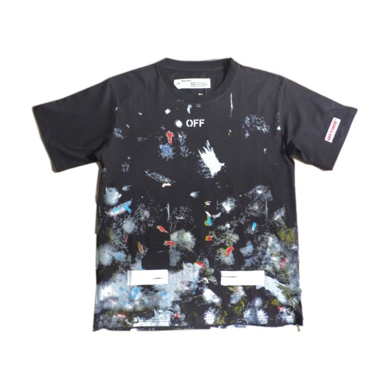 OFF-WHITE T-SHIRT Original TEMPARATURE AUTHENTIC CODE