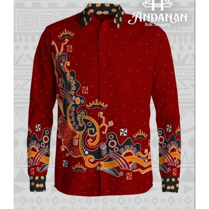 semi sutra batik lampung