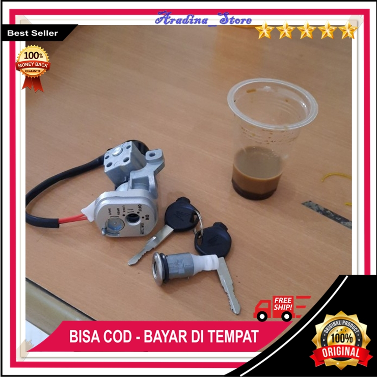 Kunci Kontak Vario 110 Karbu Original Set Jok Vario 110 Lama Karbu Techno KVB ORI Honda Sparepart Mo