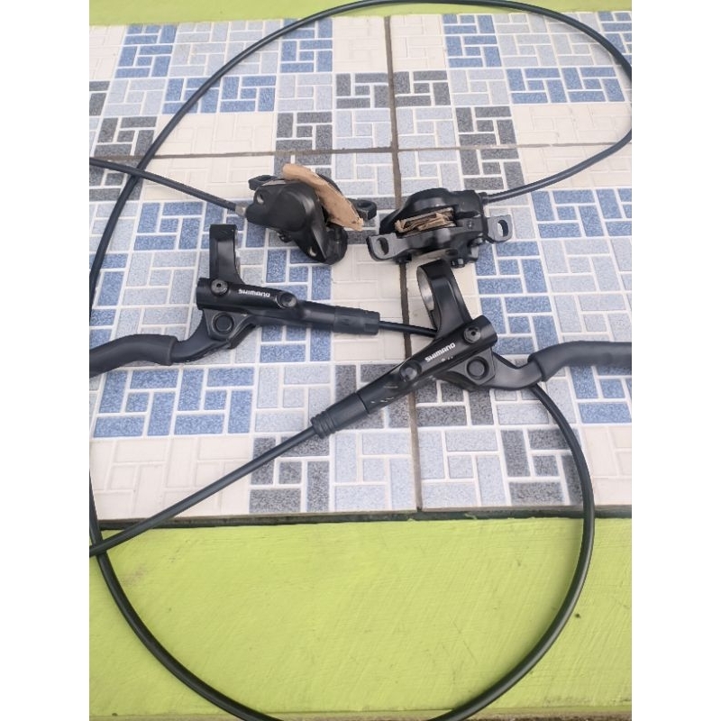 brakeset rem hidrolis hidrolik shimano mt201