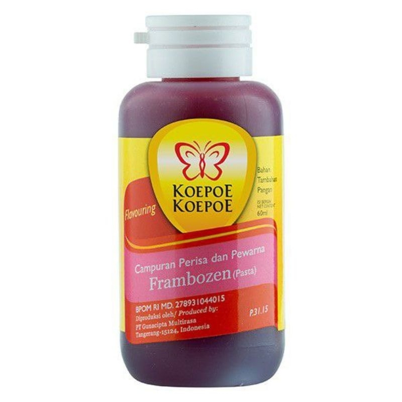 

Koepoe-Koepoe Frambozen Pasta 60ml