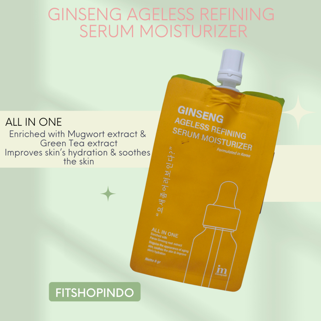 iLikeMyself Ginseng Ageless Refining Serum Moisturizer