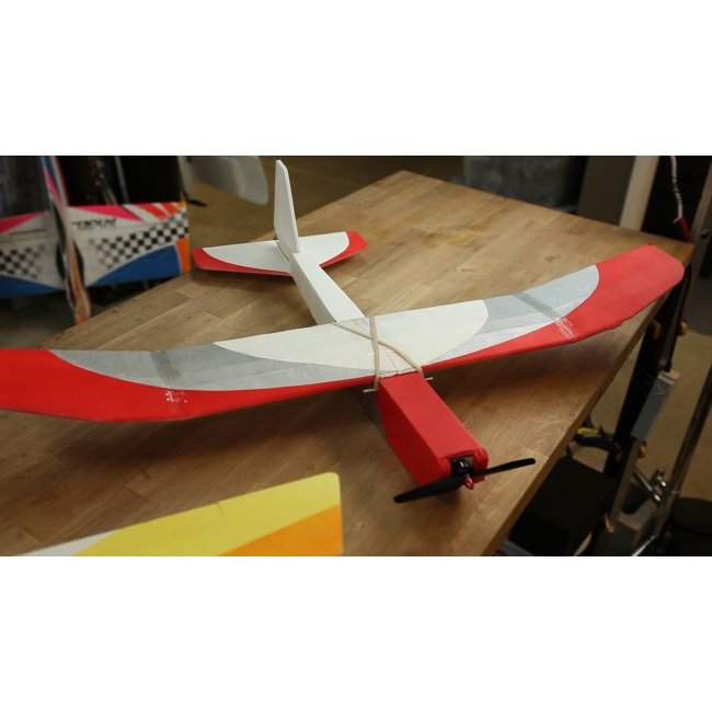 FT Tiny Trainer kit, Flite test kit Rc pesawat trainer Aeromodelling remote control (CNC Cutting)