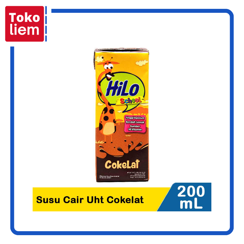 

Hilo School Susu Cair Uht Chocolate 200Ml