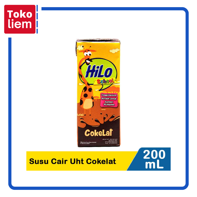 

Hilo School Susu Cair Uht Chocolate 200Ml