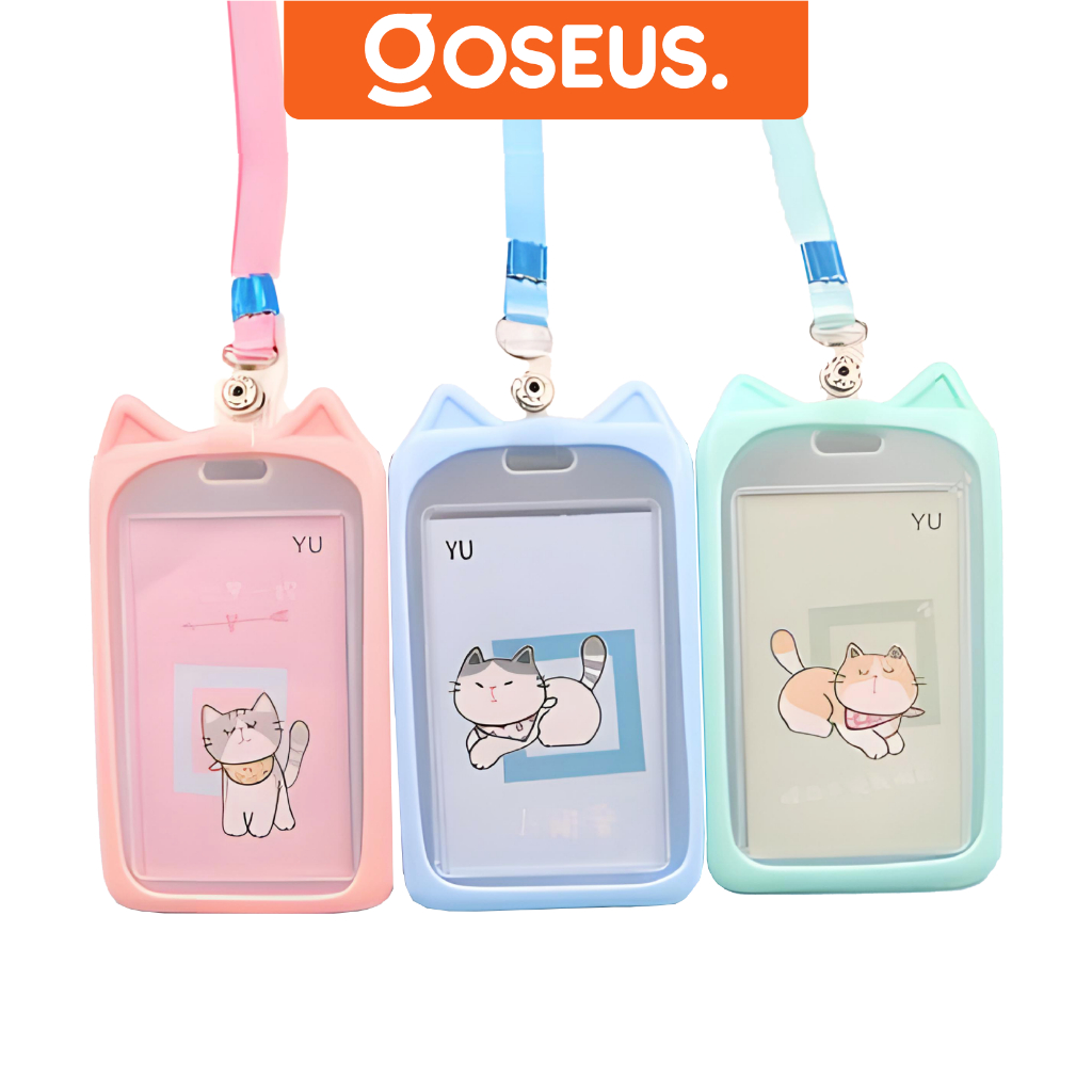 

Tali gantungan kartu name tag office motif lucu ATK001