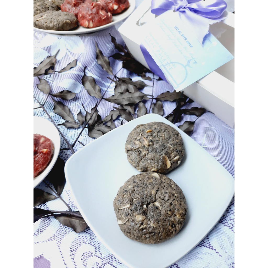 

Black Sesame cookies - Soft Cookies | Nanica Cookies and friends