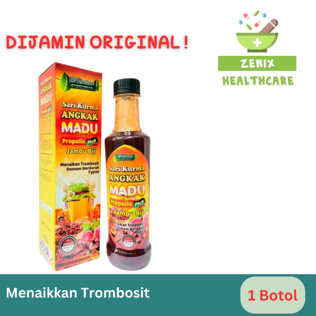 

Sari Kurma Madu Angkak 470 gt - Meningkatkan Trombosit