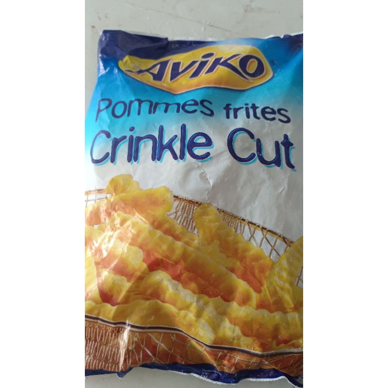 

kentang crinkel cut