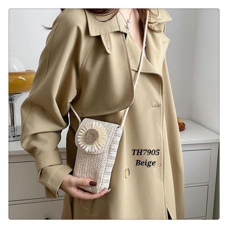 Tas Rajut Kecil Slempang Bisa Buat Hp Import TH7905