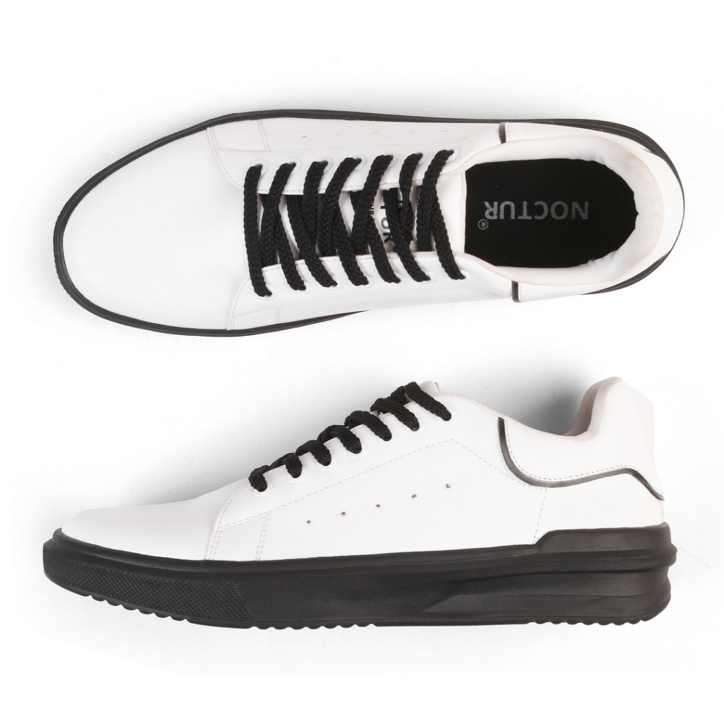 NOCTUR - Sneakers Pria Walker White R-008