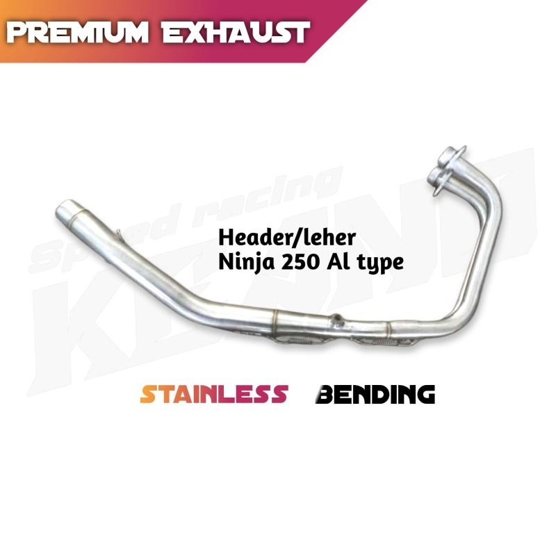 leher/header bending r25 ninjafi mt25 cbr250rr original keano
