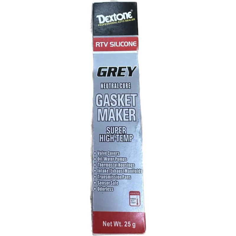 DEXTONE RTV SILICONE GREY NEUTRAL CURE GASKET MAKER 25g