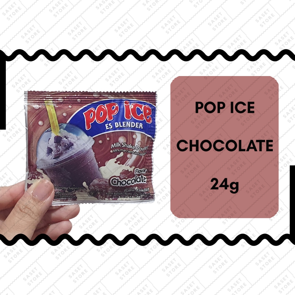 

Pop Ice Cokelat 24g Sachet Minuman Serbuk Susu Chocolate