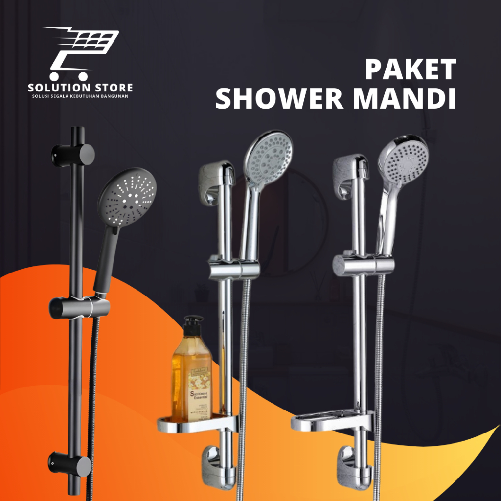 Shower Set perlengkapan mandi Full set - Shower Set