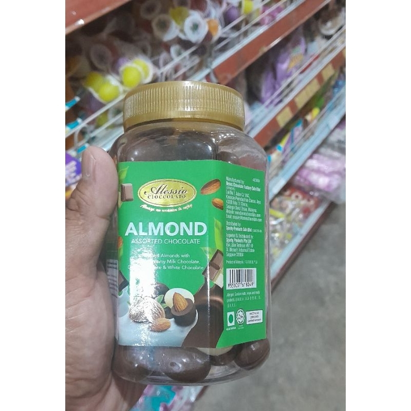 

Alessio coklat JAR.Coklat Almond milk coklat dan assorted coklat 400gr.coklat malaysia