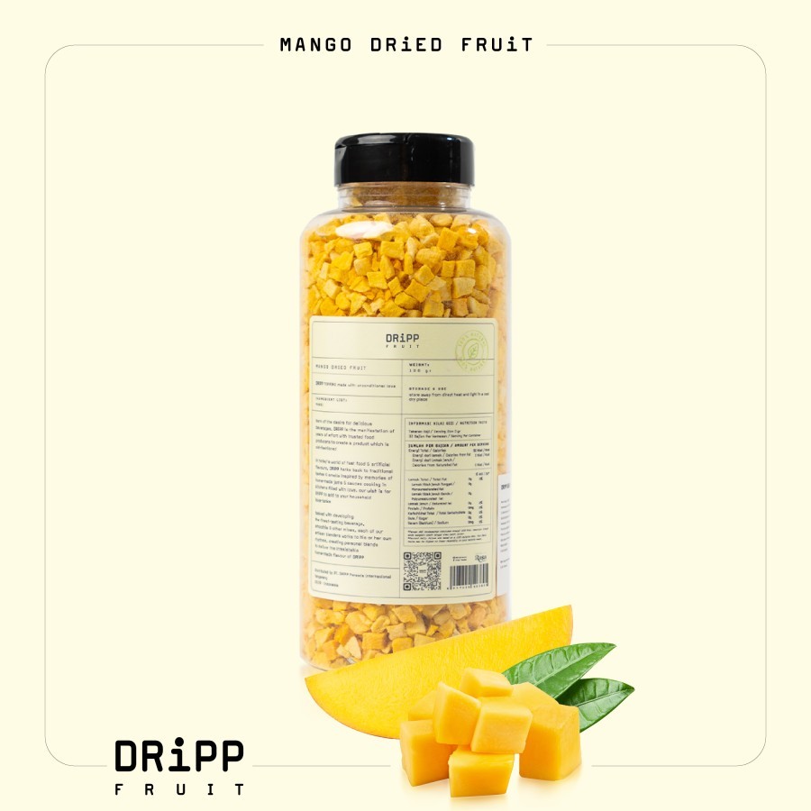 

DRiPP Dried Fruit Mango 100gr Topping Minuman