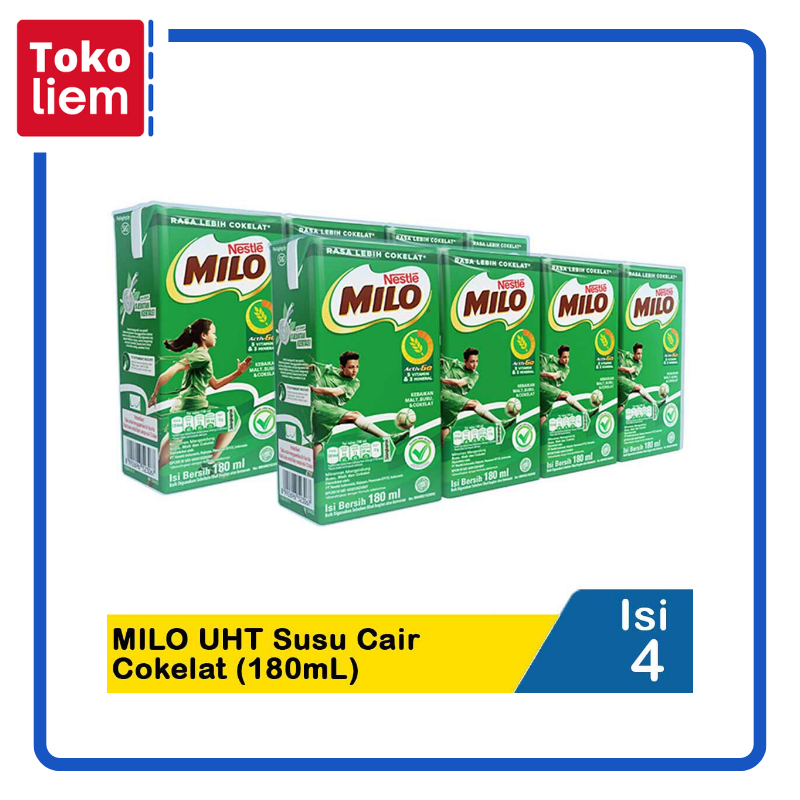 

Milo Healty Drink Uht Combo Pack Activ-Go 4X180mL