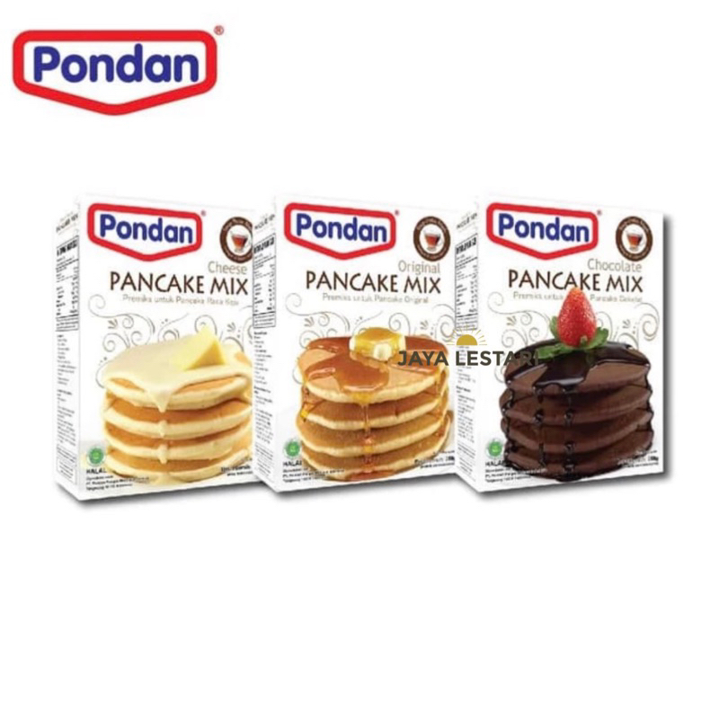 

Pondan Pancake Mix (250g) (3 Varian Rasa)