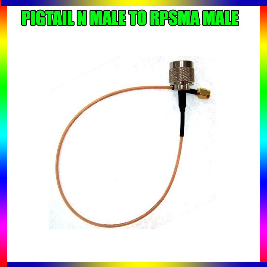 Pigtail N Male to RP SMA Male
