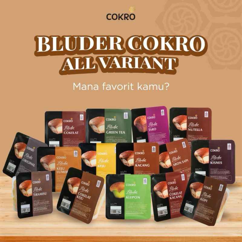 

BLUDER COKRO ISI 8 PCS VARIAN SPESIAL + HANDBAG + DUS COKRO