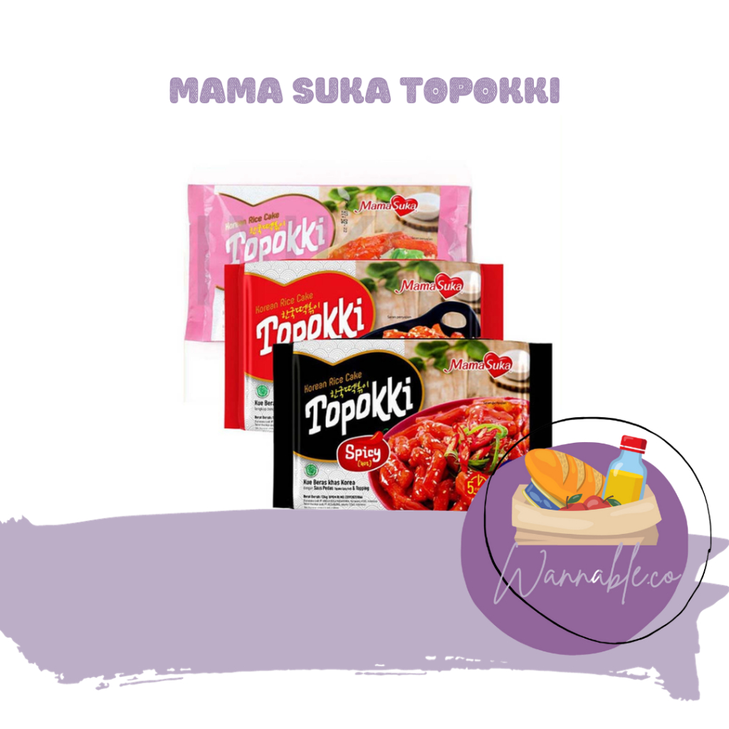 

MAMA SUKA TOPOKKI KOREAN RICE CAKE 134GR