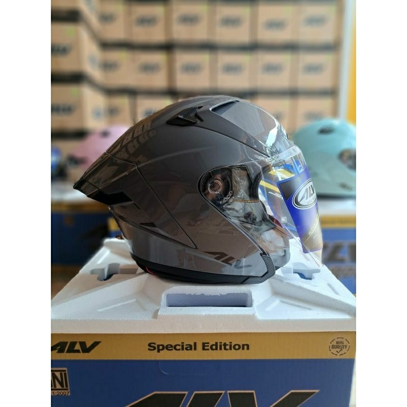 Helm ALV Ultron Pro,  Helm SNI Original Brand ALV.