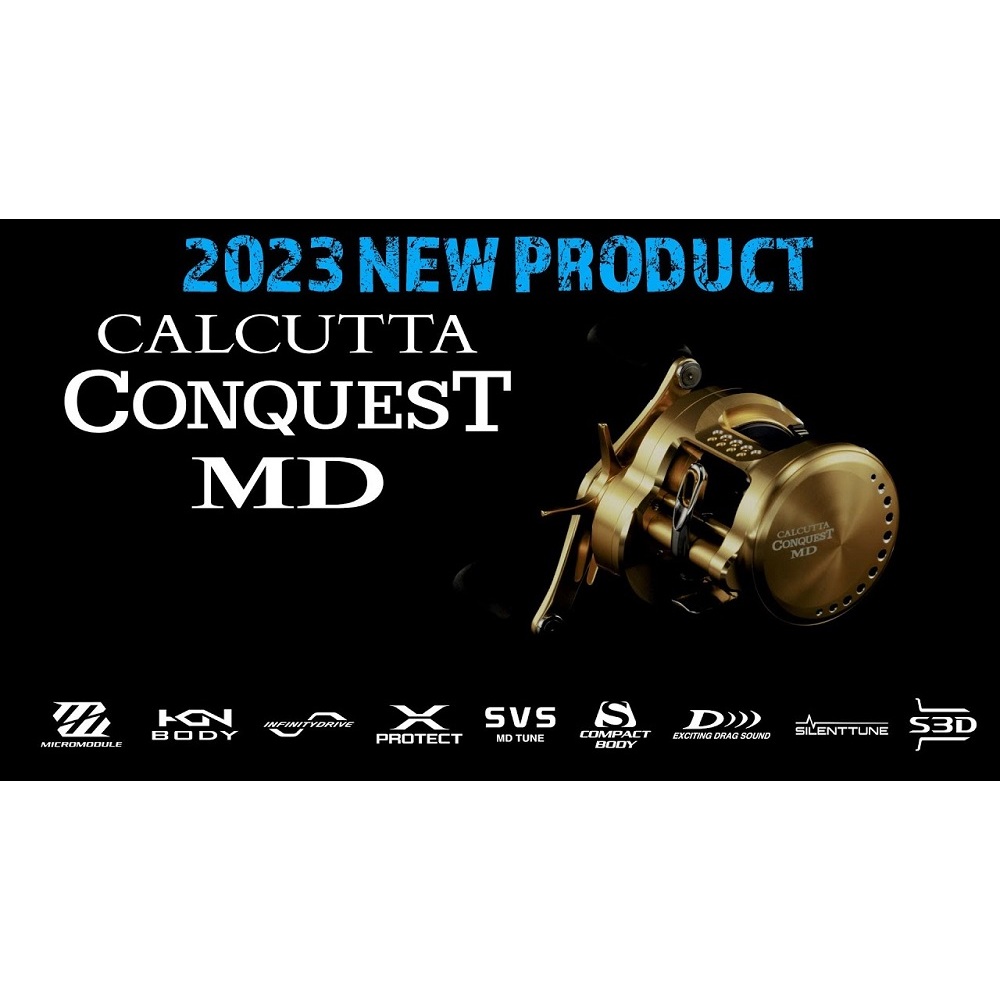 SHIMANO 23 CALCUTTA CONQUEST MD