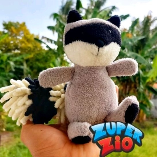 Noodle Racoon Jellycat [Rare] [Retired 2015]