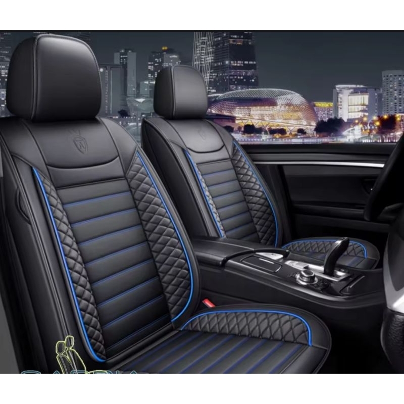 Sarung jok mobil avanza all new tahun 2022 - 2023 bahan ferrari