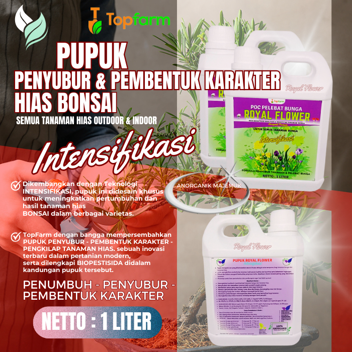 Pupuk Penyubur Tanaman Bonsai / Pupuk Tanaman Bonsai / Pupuk Organik Tanaman Bonsai / Pupuk Khusus B