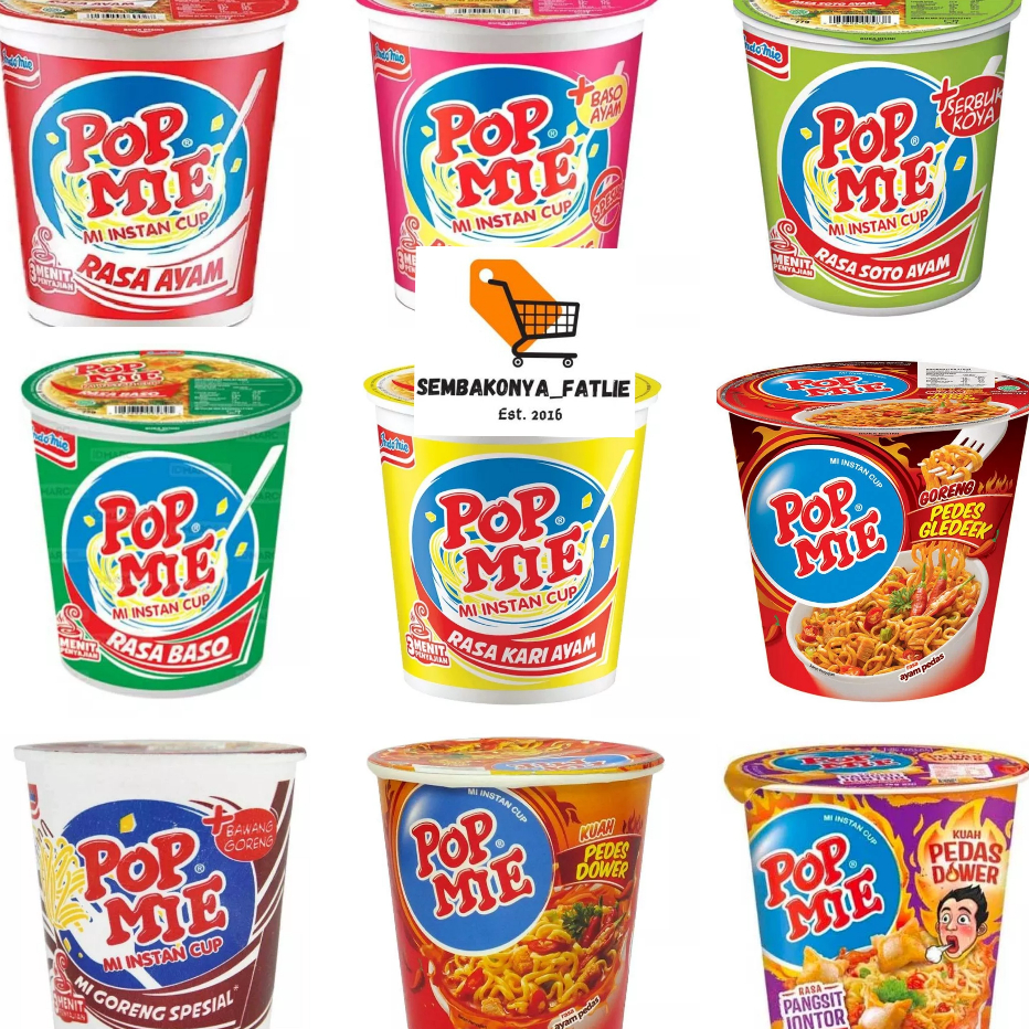 

Terlaris POP MIE ALL VARIAN Baru